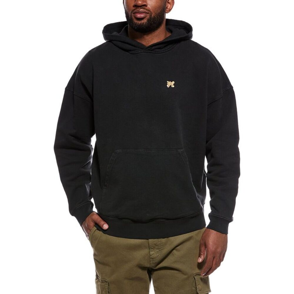 Palm Angels Mens  Hooded Sweatshirt, Black